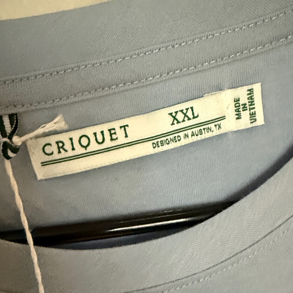 Criquet Sky Blue Pocket Tee XXL - Picture 5 of 5